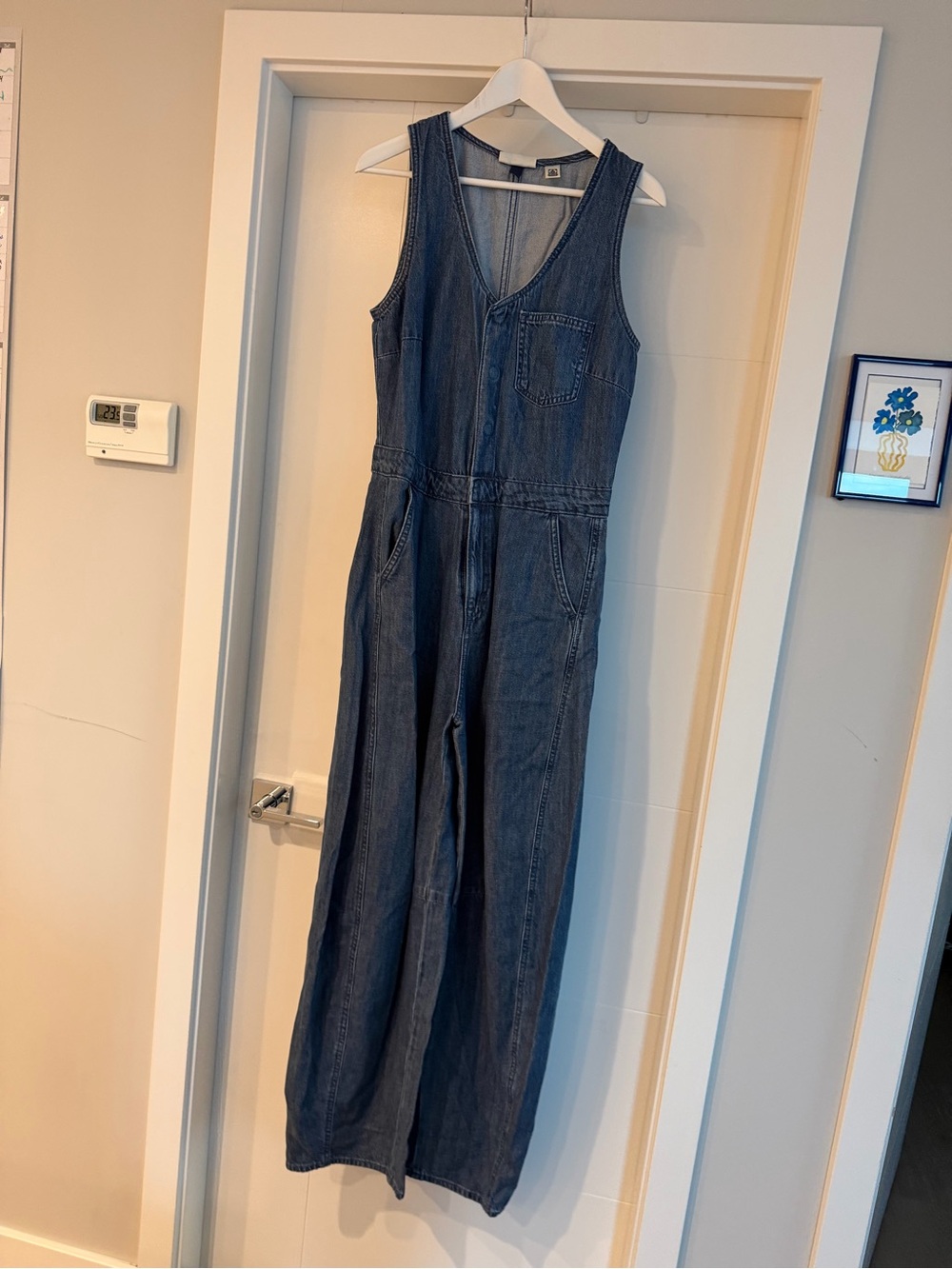 Denim Overall Jumpsuit - women’s 6